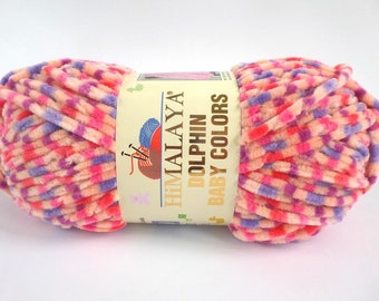 Dolphin Baby Colors Super Bulky yarn Himalaya 3.53 oz/100g #80405