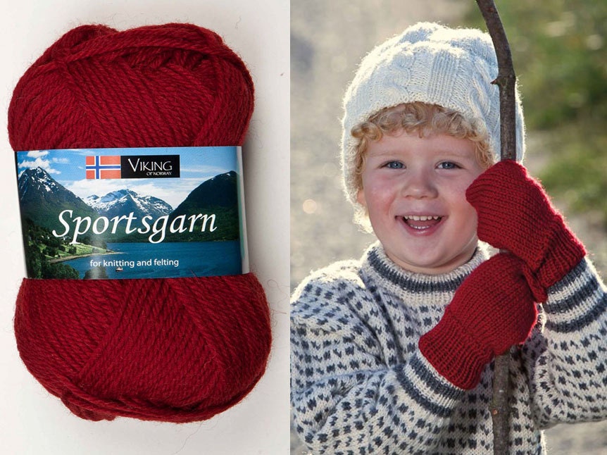 Superwash Wool SPORTSGARN Double Yarn - Etsy