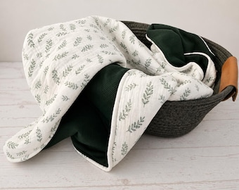 Handmade 3-Layer Baby Blanket