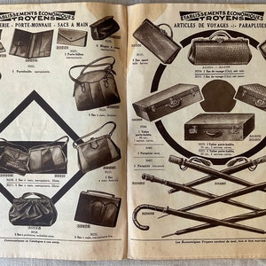 French vintage catalog of household items 1930, reference work for the objects and the style of the beginning of the 20th century image 6