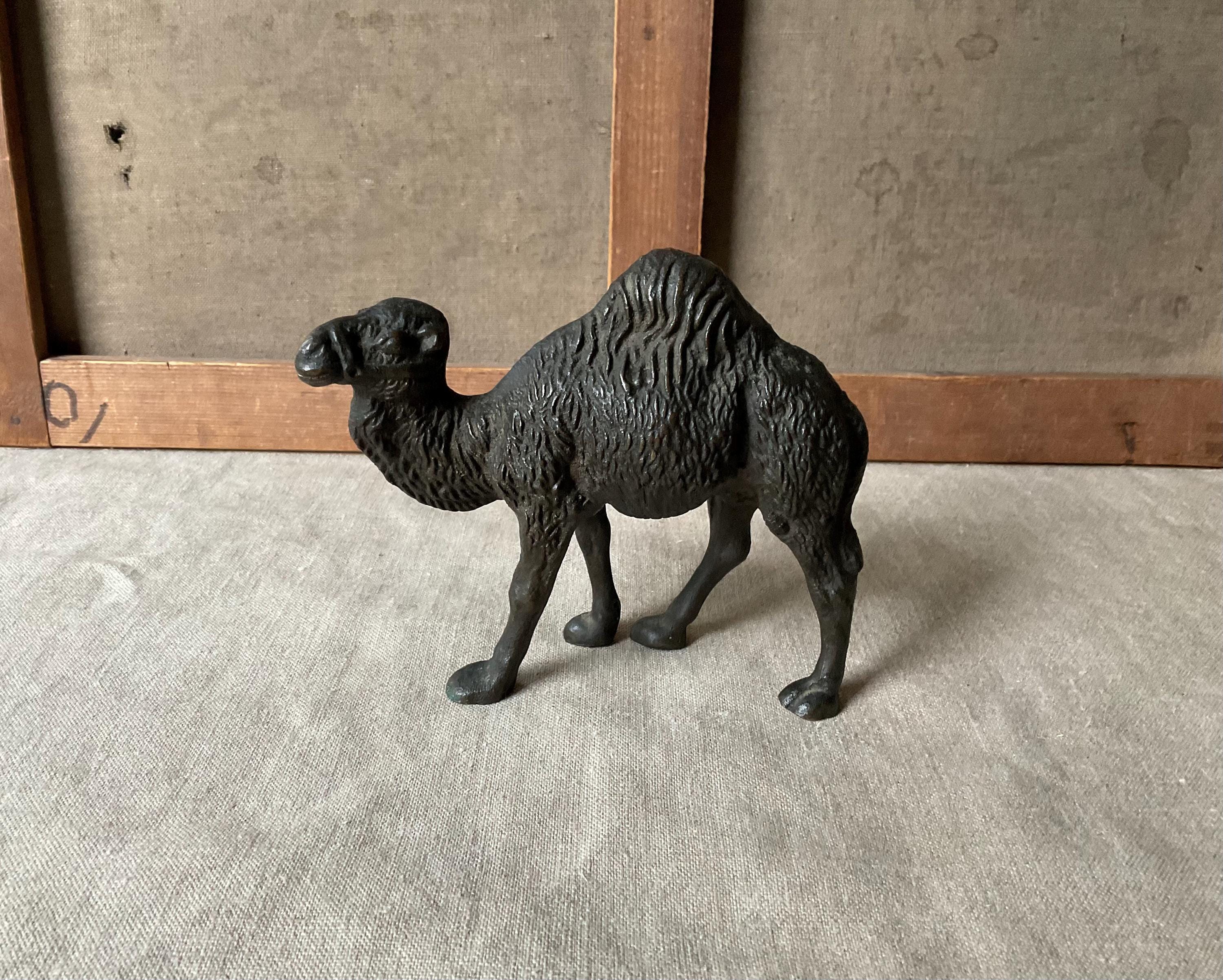 モロッコ 木彫 彫刻 Camel ラクダ 美術品・アンティーク・コレクション モロッコ 木彫 彫刻 Camel ラクダ