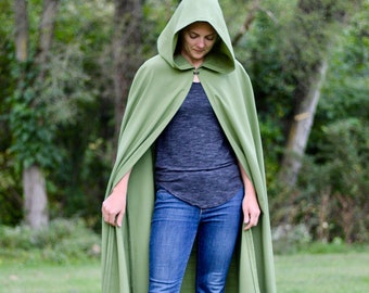 Green leaf pattern cloak（ロングマント） 送料0円】 Green cloak（ロングマント） pattern leaf