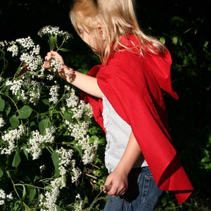 Little Red Riding Hood Cape Kid Size image 3