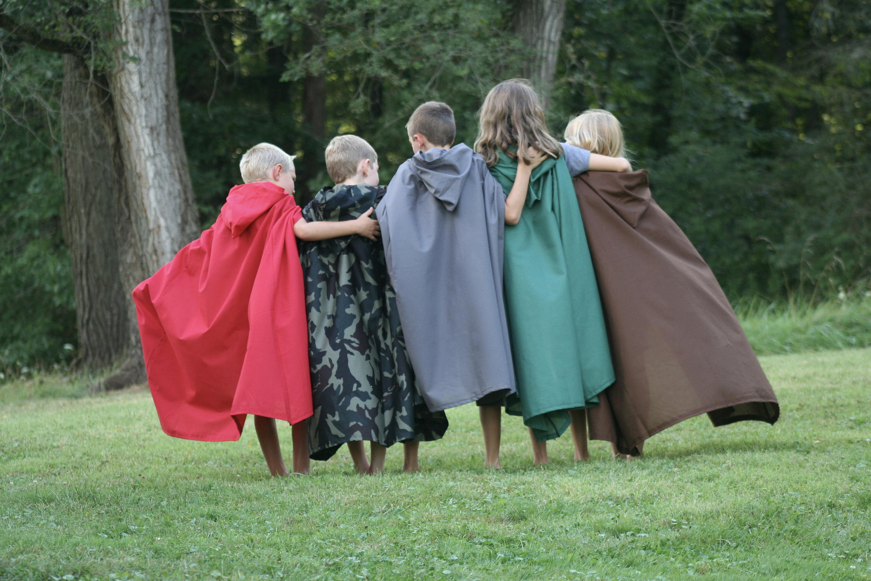 Youth Cloak - Cotton, Hooded, Multiple Color Options