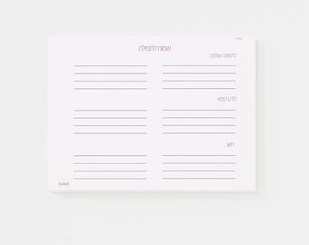 Jewish Holiday & Tefillah Prayer Name Sticky Notes – Prayer List Pad