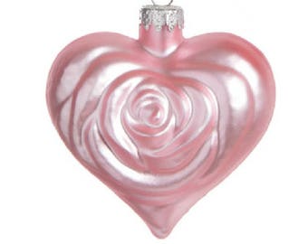 heart ornament etsy