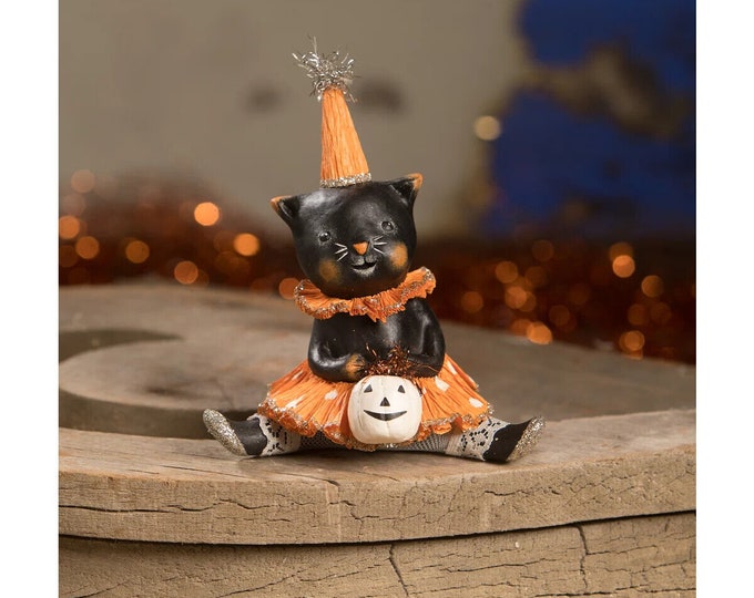 Halloween Cat Bucket Bethany Lowe Designs Halloween And