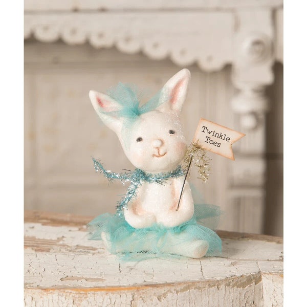 Bethany Lowe / Michelle Allen Easter Collectible ~ Twinkle Toes Bunny ~ MA9259