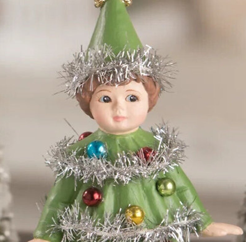 Bethany Lowe Christmas O' Tannenbaum Tammy TD0039 Etsy