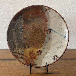 Plum Tree Pottery Large Plate by John Glick