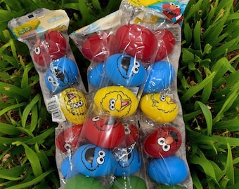 Sesame Street Easter Eggs – Elmo, Cookie Monster, Big Bird Basket Filler