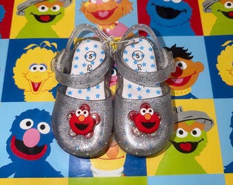 Elmo Jelly Shoes toddler girls