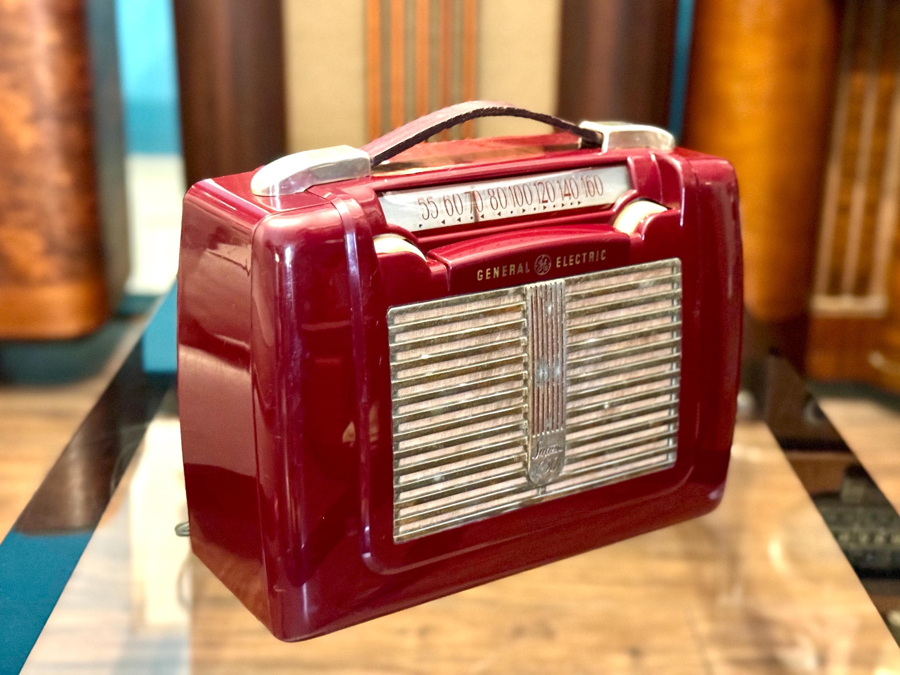Antique General Electric Tube Radio - Etsy