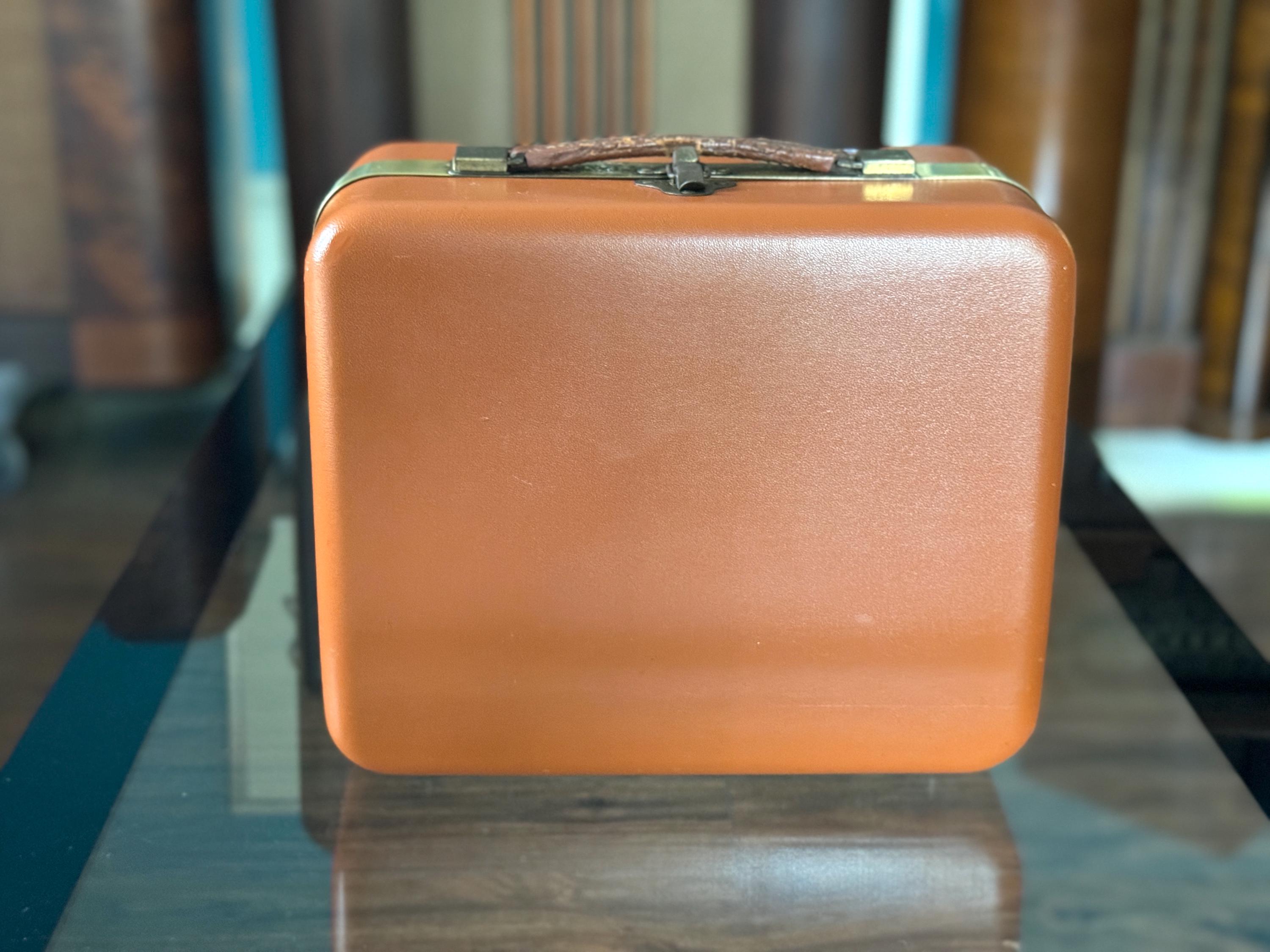 Vintage 1940s Orange Portable Radio Working – Stromberg-carlson
