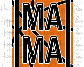Basketball Mama PNG File, Sublimation Design (Digital Download)