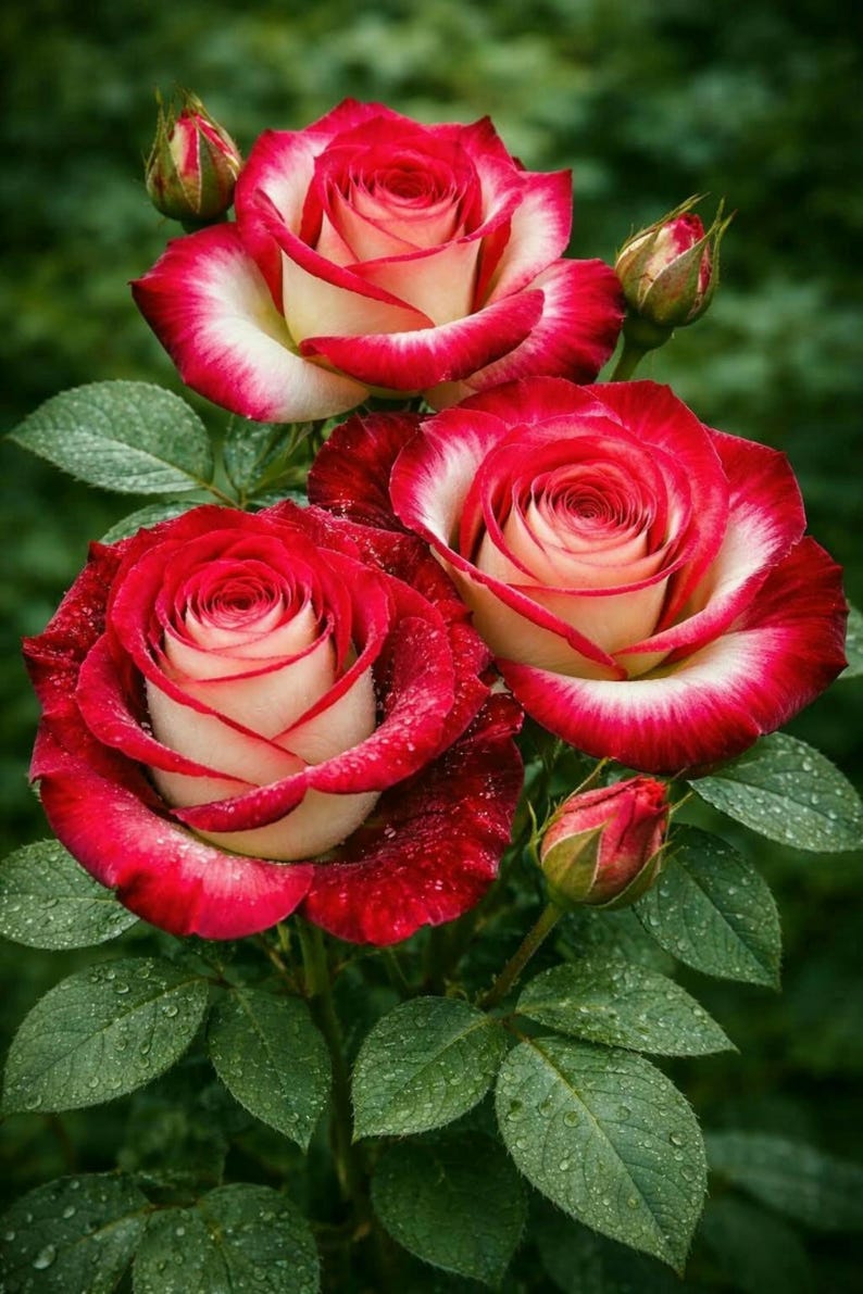 20+rare Bicolor Rose Flower Seeds - Etsy