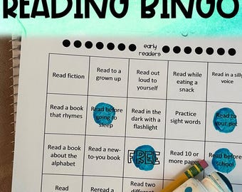 Early Readers Bingo