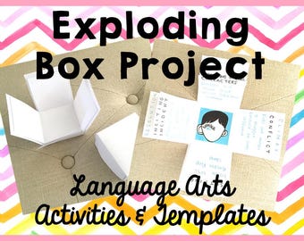 Exploding Box Reading Project Template