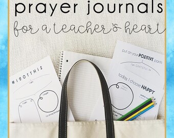 Devotionals and Prayer Journal Templates for Teachers