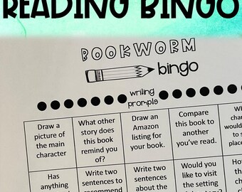 Big Kids Reading Bingo