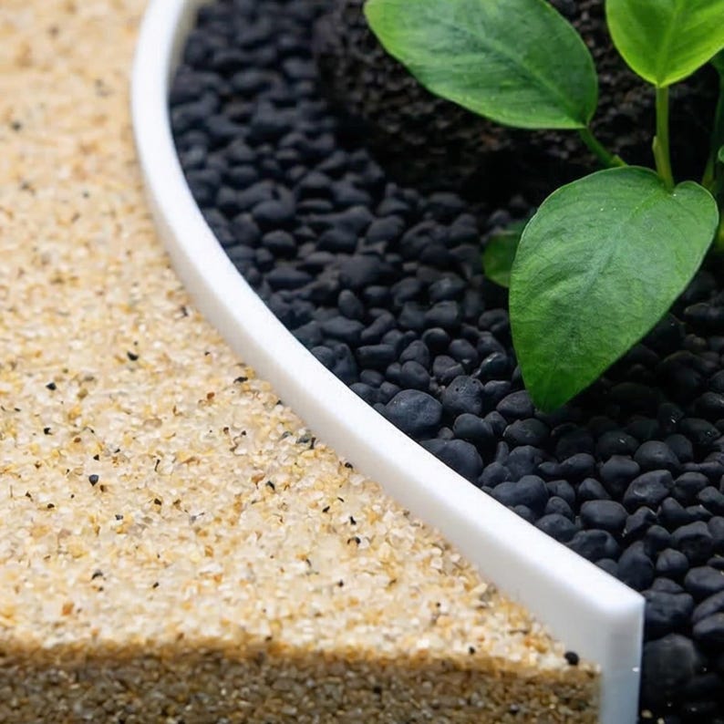 Path Tank Substrate Divider, Sand Barrier, Soil Separator, Flexible ...
