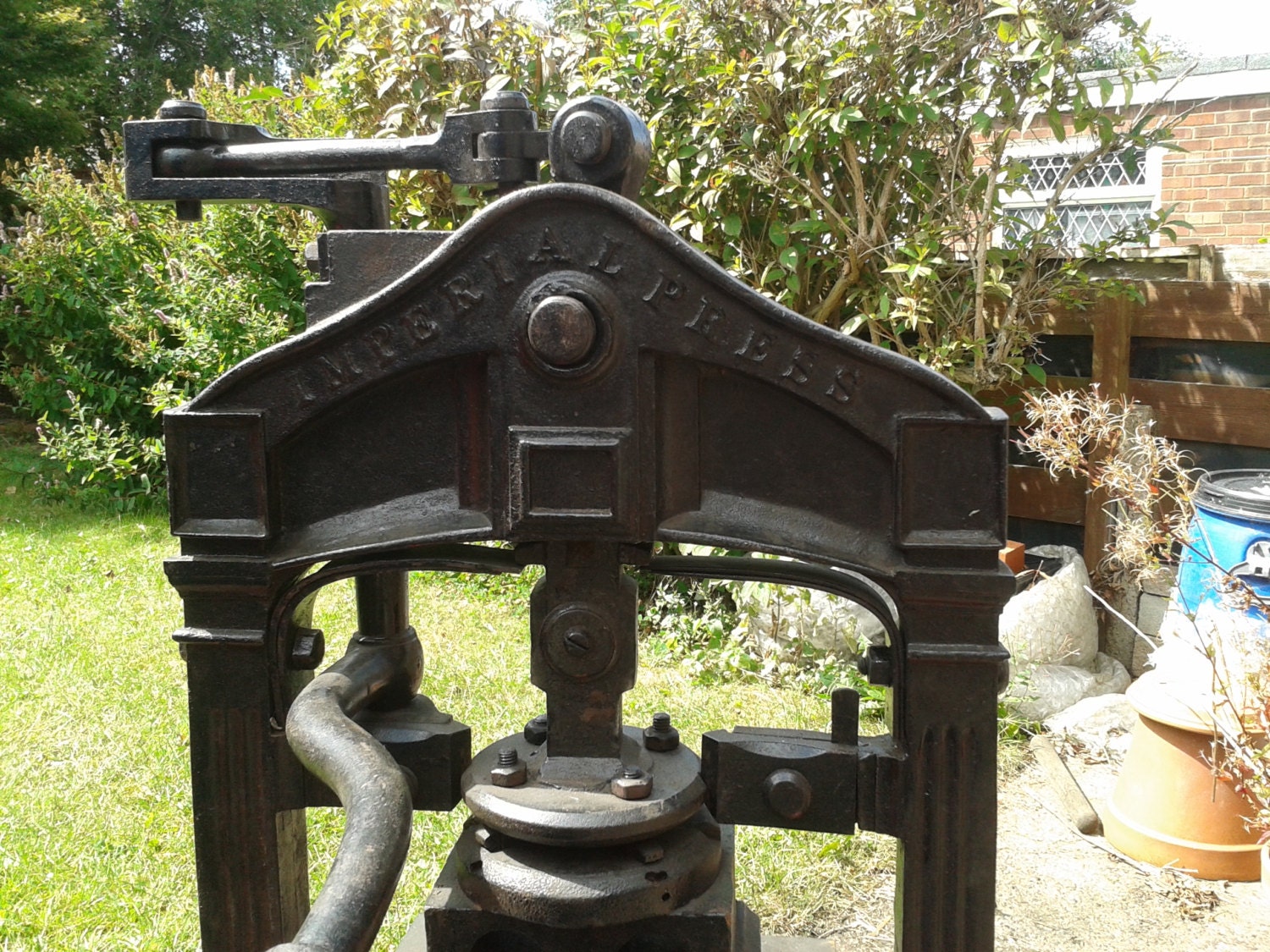 Imperial Printing Etching Press Circa 