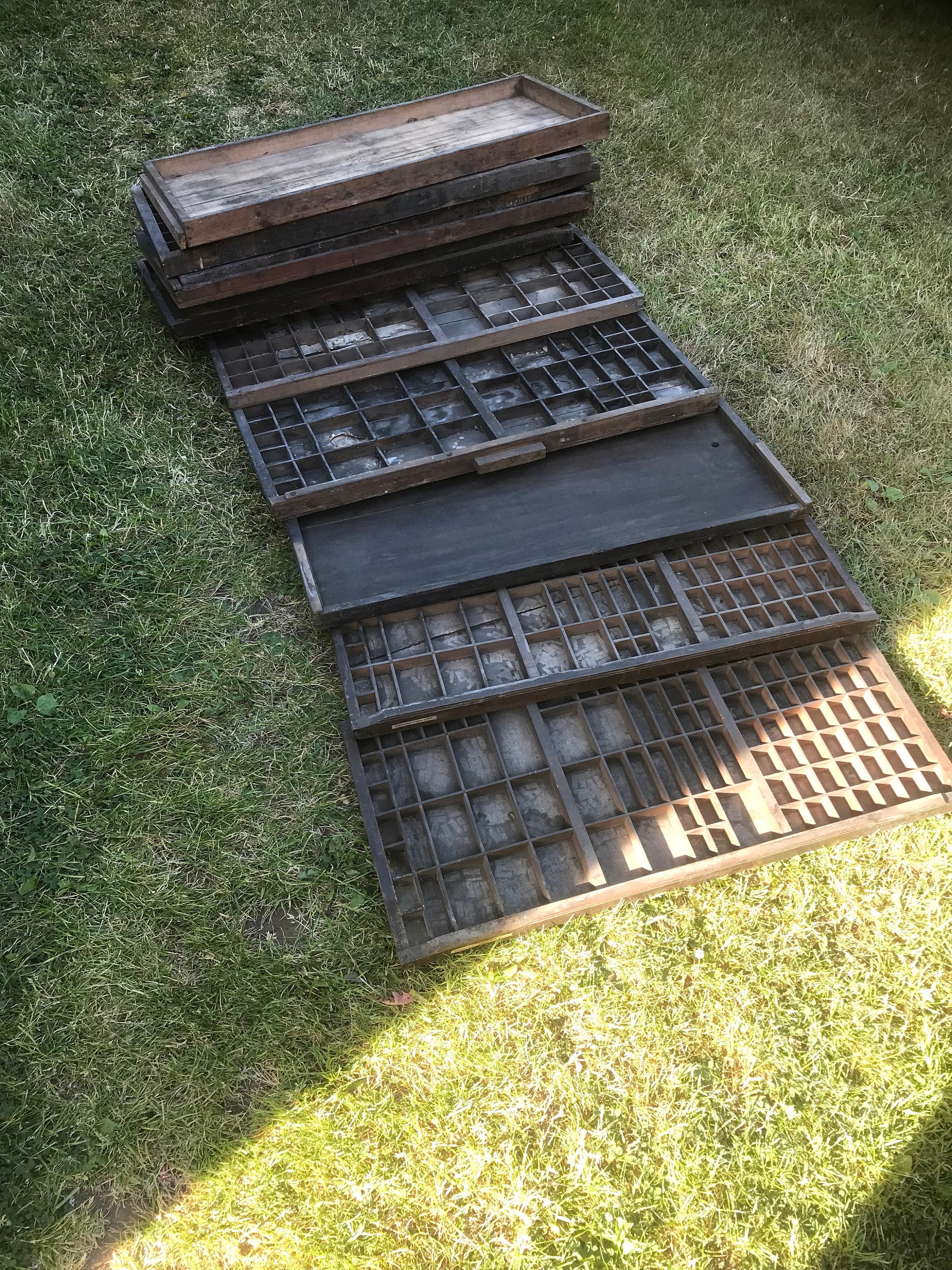 Vintage Harild Printing Typeset Drawers - Etsy UK