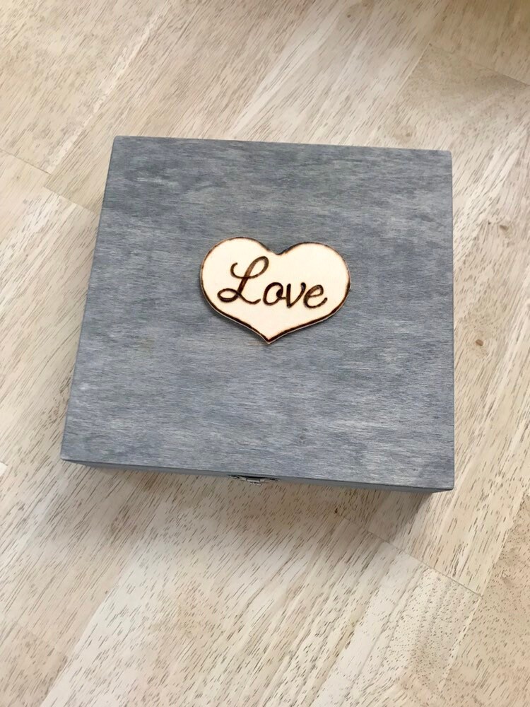 Love Letter Keepsake Box Love Note Box Love Box Etsy