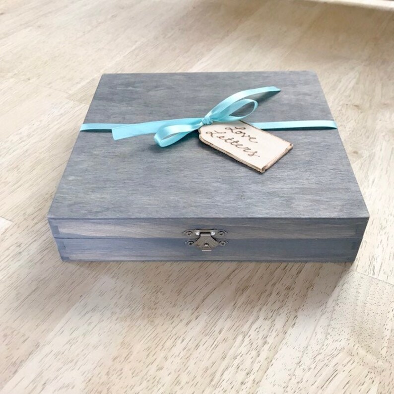 Love Letter Keepsake Box Love Note Box Etsy