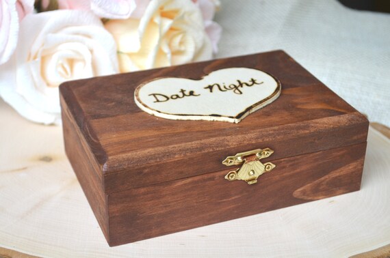 Date Night Box Gift Card Box Date Box Date Night Ideas Etsy