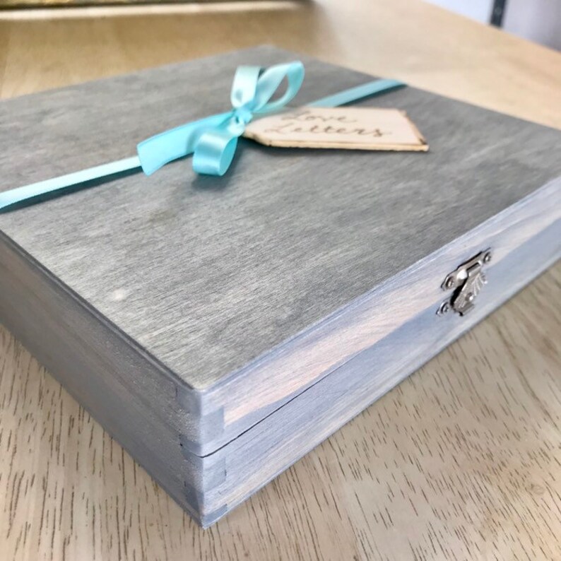 Love Letter Keepsake Box Love Note Box Etsy