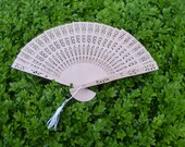 Personalized Wooden Hand Fan