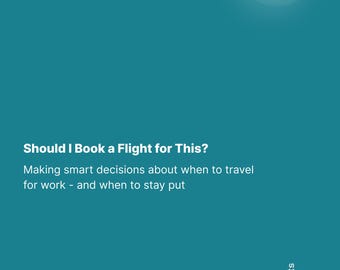 この旅行のために飛行機を予約すべきか？ - 旅行のタイミングと、その場にとどまるタイミングについて賢く判断する