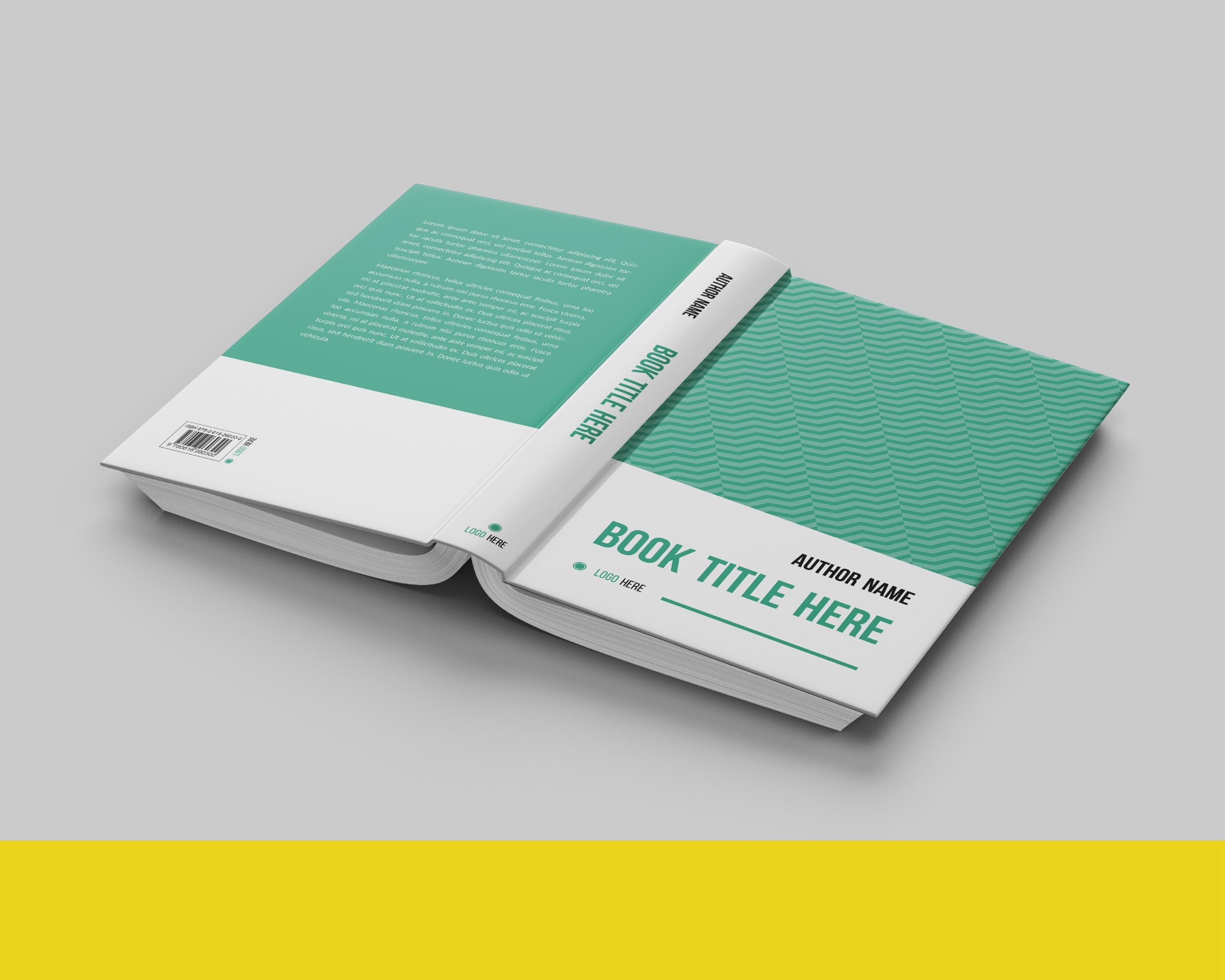 Book Design Template for Indesign | Minimal Book Layout | Editable ...