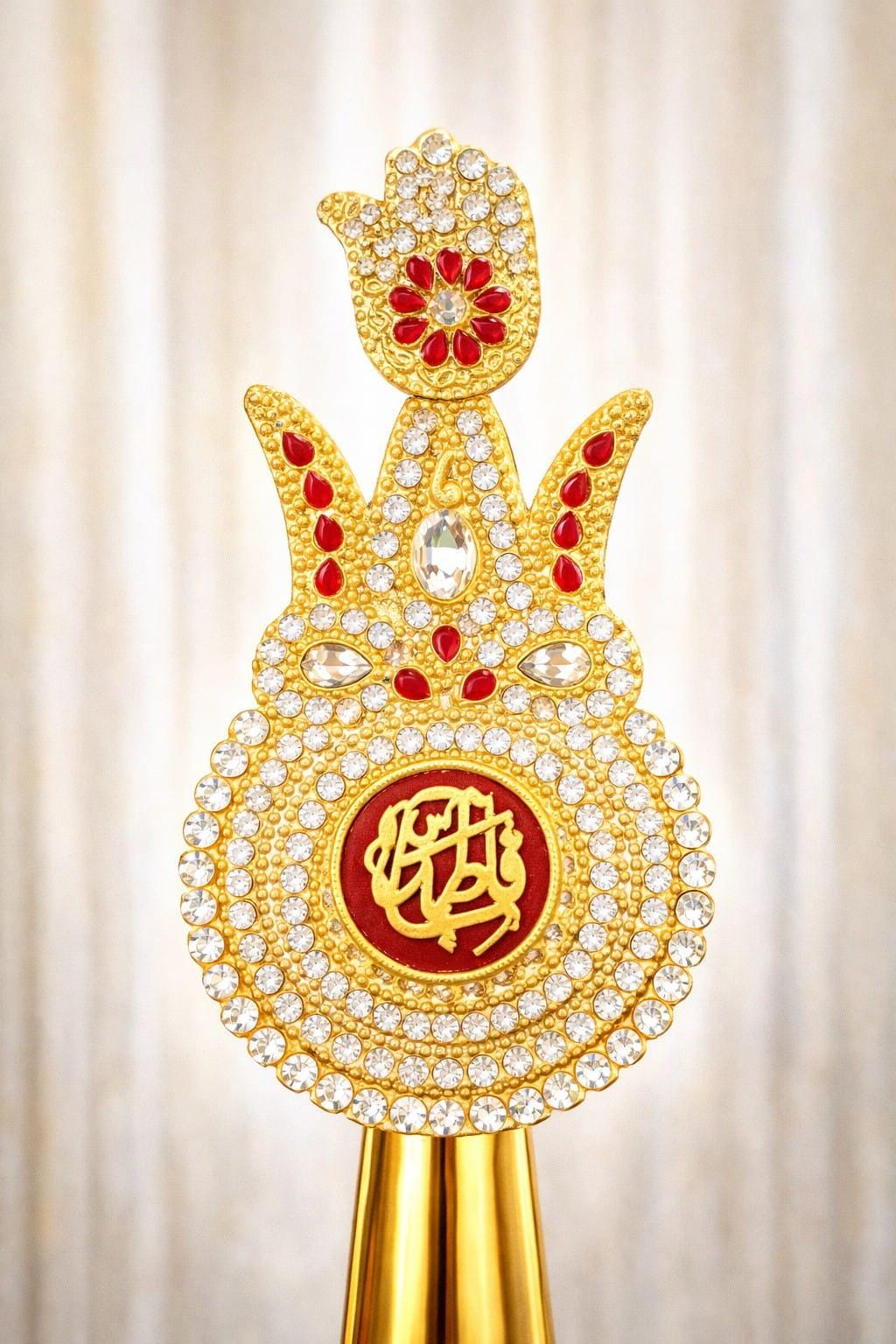 Alam Hazrat Abbas| Brass Panja Hand Symbol for Majlis | Shia