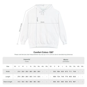 Comfort Colors Kansas City Mo. Skate Script Printed Hoodie | Est. 1850, City Pride Sweatshirt image 14