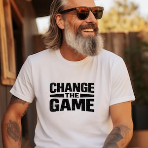 T-shirt Changer la partie : stratégie, résilience, état d'esprit