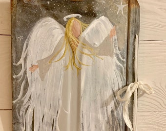 Christmas Angel Art  Etsy
