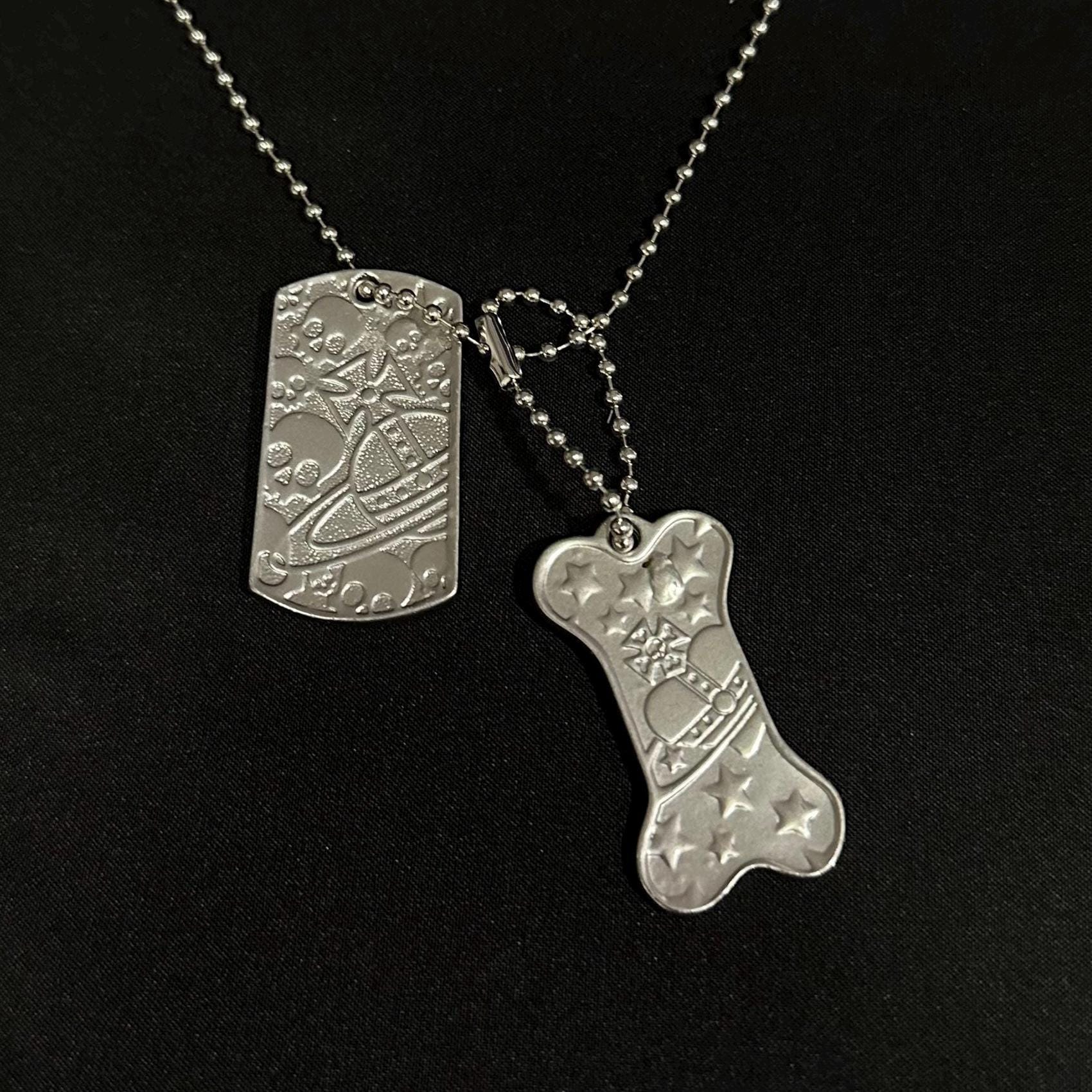 Vivienne Westwood　ドッグタグ Vivienne Westwood Dogtag - Etsy