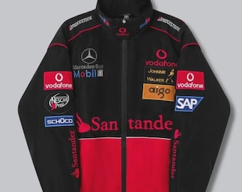 F1 Jacket Unisex Racing Jacket with DIGITAL SUBLIMATION PRINT