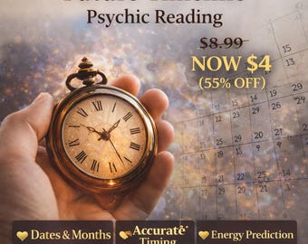 Future Timeline Psychic Reading | Accurate Date & Month Prediction (PDF File)