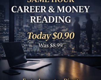 Same Hour Career Money Psychic Reading – Clairvoyant Insight (Digital Delivery)