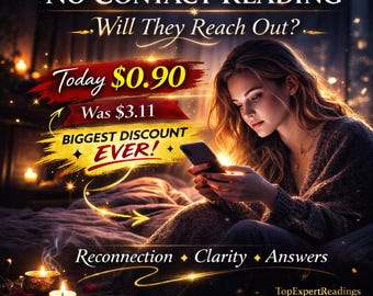 No Contact Psychic Reading | Will They Reach Out? | Silence Situation Insight | Reconciliation Energy Reading