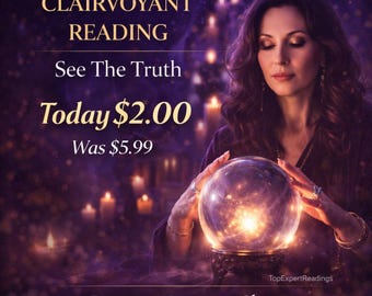 Clairvoyant Psychic Reading | Honest Answers, Direct Vision (Digital Service Disclaimer)