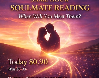 Same Hour Soulmate Reading – Twin Flame Timing & Connection Answers