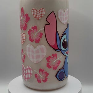 Lilo and Stitch cateye Snowglobe tumbler image 7