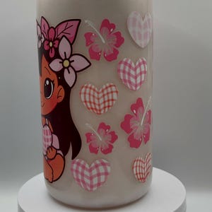 Lilo and Stitch cateye Snowglobe tumbler image 4