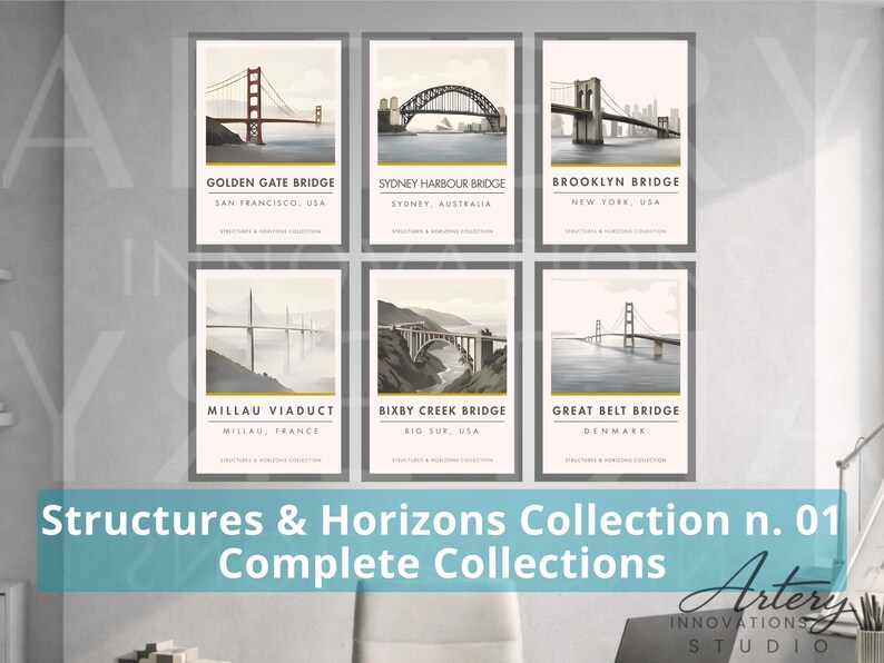 Modern Arch Print Collection | Minimalist Architecture, Structures ...