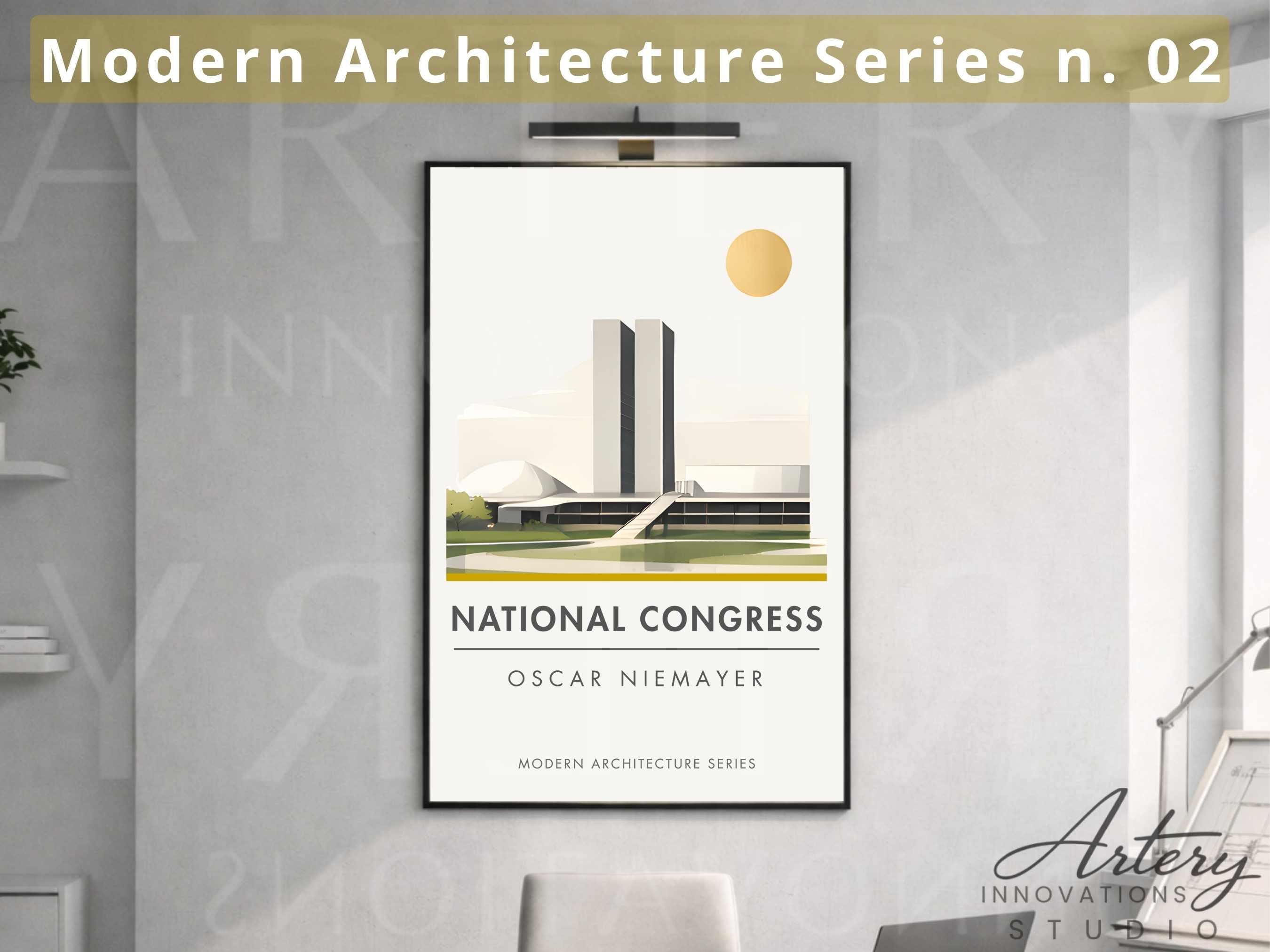 Oscar Niemeyer Poster - Etsy