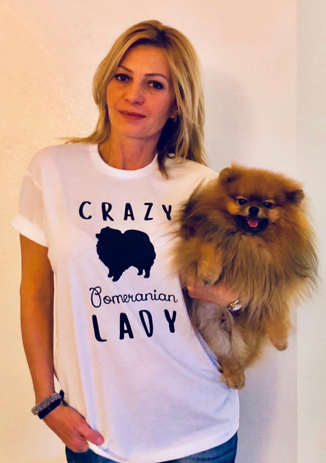 Dog Tshirt Crazy Pomeranian Lady T Shirt pomeranian Lover Tshirt dog dog-tshirt-crazy-pomeranian-lady-t-shirt-pomeranian-lover-tshirt-dog